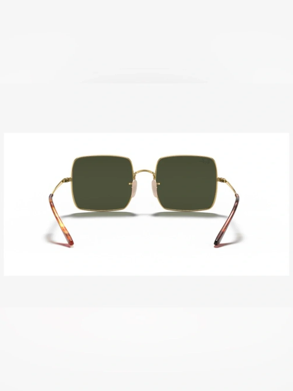 Ray-Ban Sunglasses RB1971 Square Reverse 9147/31 54/9 Women's Gold/ G-15 Green - Picture 4 of 16
